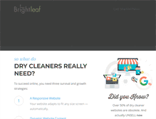 Tablet Screenshot of brightleafweb.com